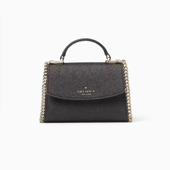 Kate Spade Darcy Glitter Micro Satchel - Picture 4 of 8